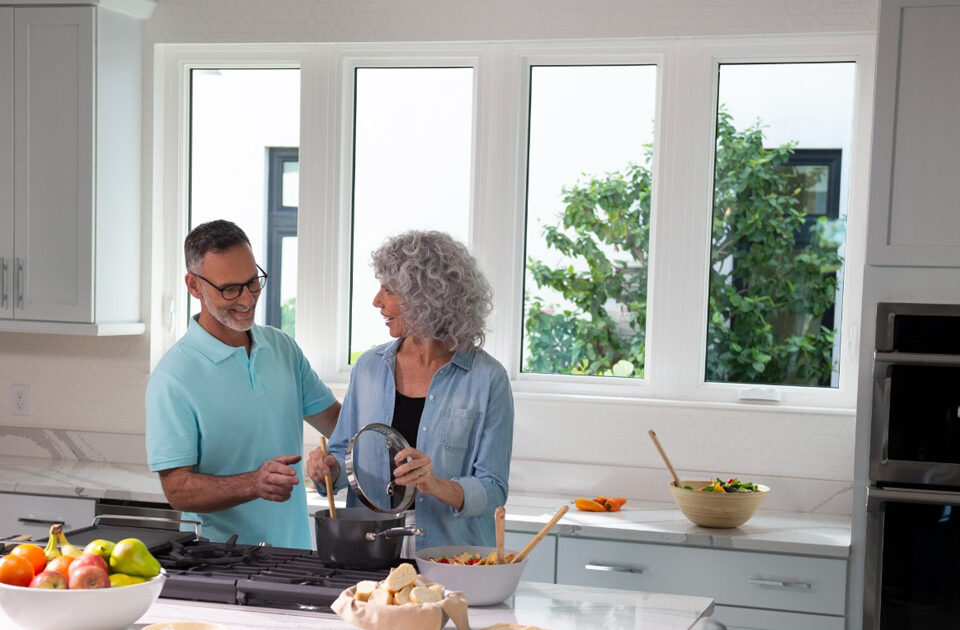 PGT WINGUARD® VINYL Casement Picture Window. An impact-resistant window is ideal for Bradenton, Florida.