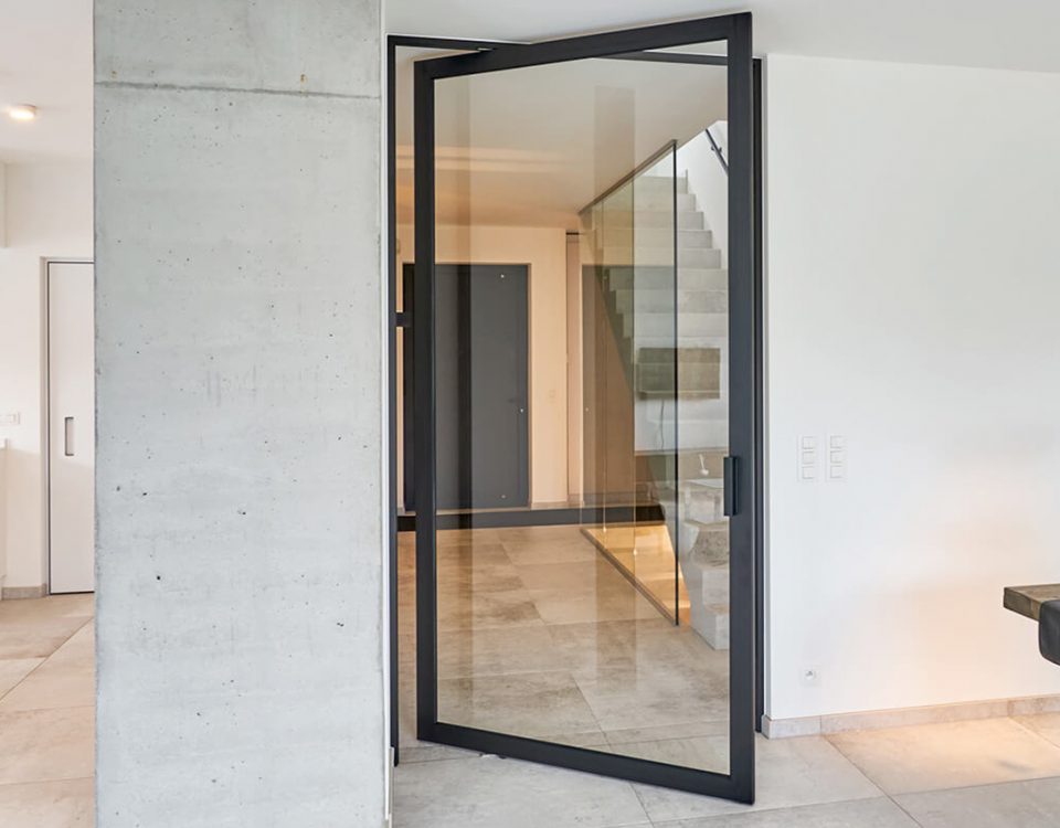 Exterior Glass Pivot Door - Impact Pivot Doors - Pivot Door Manufacturers