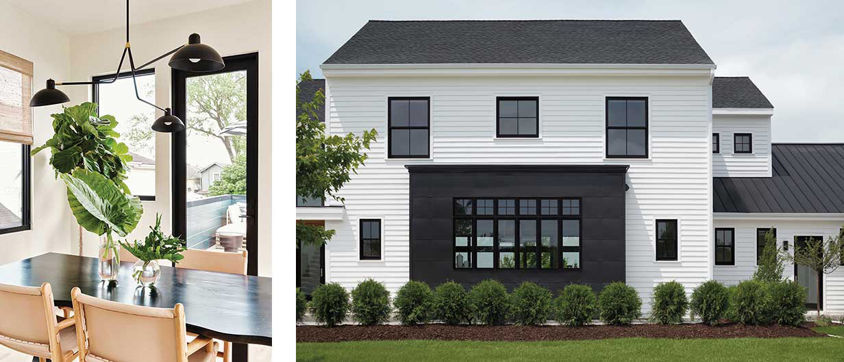 Considering replacement windows Sarasota? We offer Marvin replacement windows and doors with trending black frames.