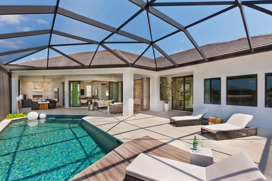 Custom windows and doors installed for a Sarasota home in Monarch Acres Village