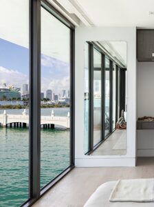 WinDoor Picture Windows create floor-to-ceiling views.